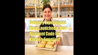 Culinary Experiences Have Launched & New Discount Code for Kitchen Supplies!