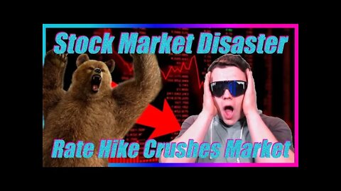 Fed Raises Rates! Stock Market Crash! Crypto Slaughtered! What Is Going On? Stagflation!
