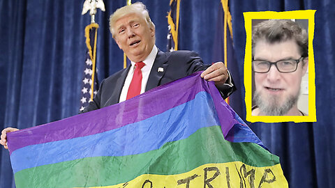 Trump embraces the Rainbow and abortion MUST CHANGE or no 2024