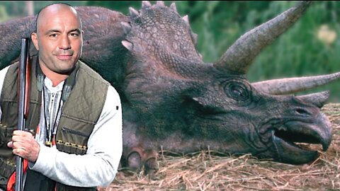 Joe Rogan Killed a Triceratops, and People Aren't Very Happy About It