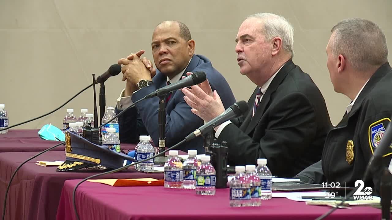 Townhall Discussion On Crime Held In Baltimore County