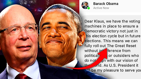 Obama Caught Boasting ‘Democrats Control The Voting Machines’