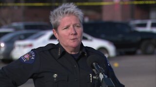 Aurora police holds press conference for shooting at Hinkley High School