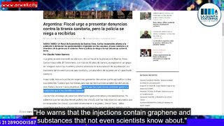 Prosecutor Insaurralde: 'I assure you that these vaccines are destined to kill us'