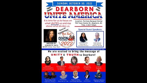 Unite America Rally - Dearborn - Part 1