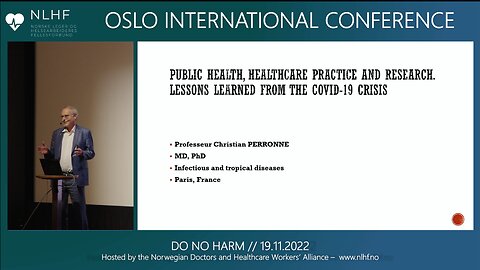 Dr. Christian Peronne: Public health practice and research: lessons learned from the Covid-19 crisis
