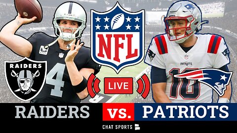 LIVE: Raiders vs. Patriots Watch Party