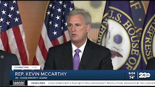 Kevin McCarthy critical of Biden's handling of Afghanistan