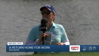 Morgan Pressel adjusts to new golf role