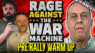 Rage Against the War Machine Pre Rally #1 w/ Don, Reed & Pasta