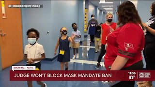 Federal judge declines to block Florida ban on mask mandates