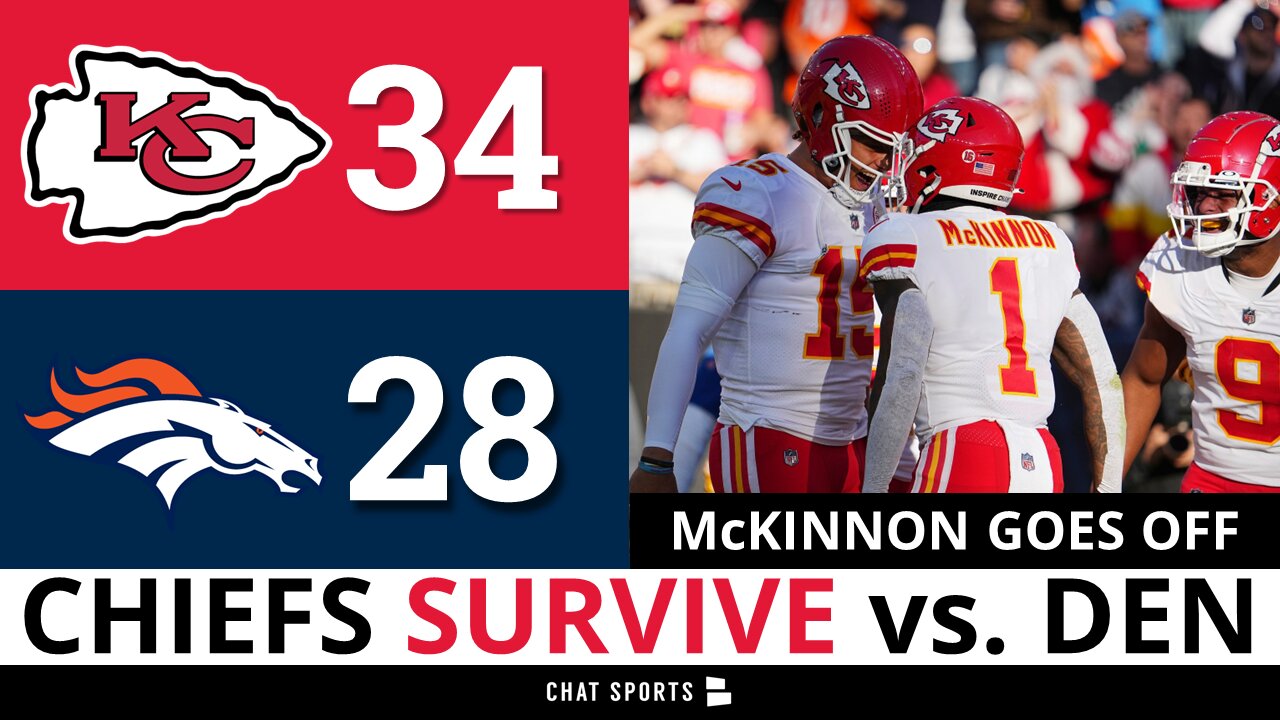 Highlights and Best Moments: Chiefs 34-28 Broncos in NFL