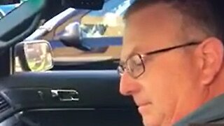 Police Officer Tears Up While Making His Retiring Call
