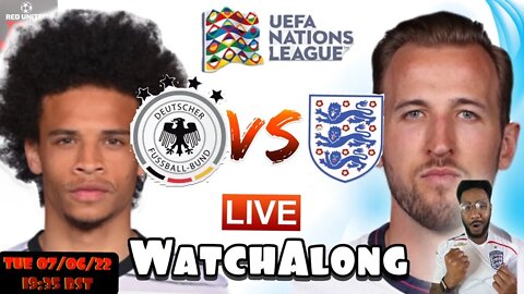 GERMANY vs ENGLAND LIVE Stream Watchalong | UEFA NATIONS LEAGUE 22/23