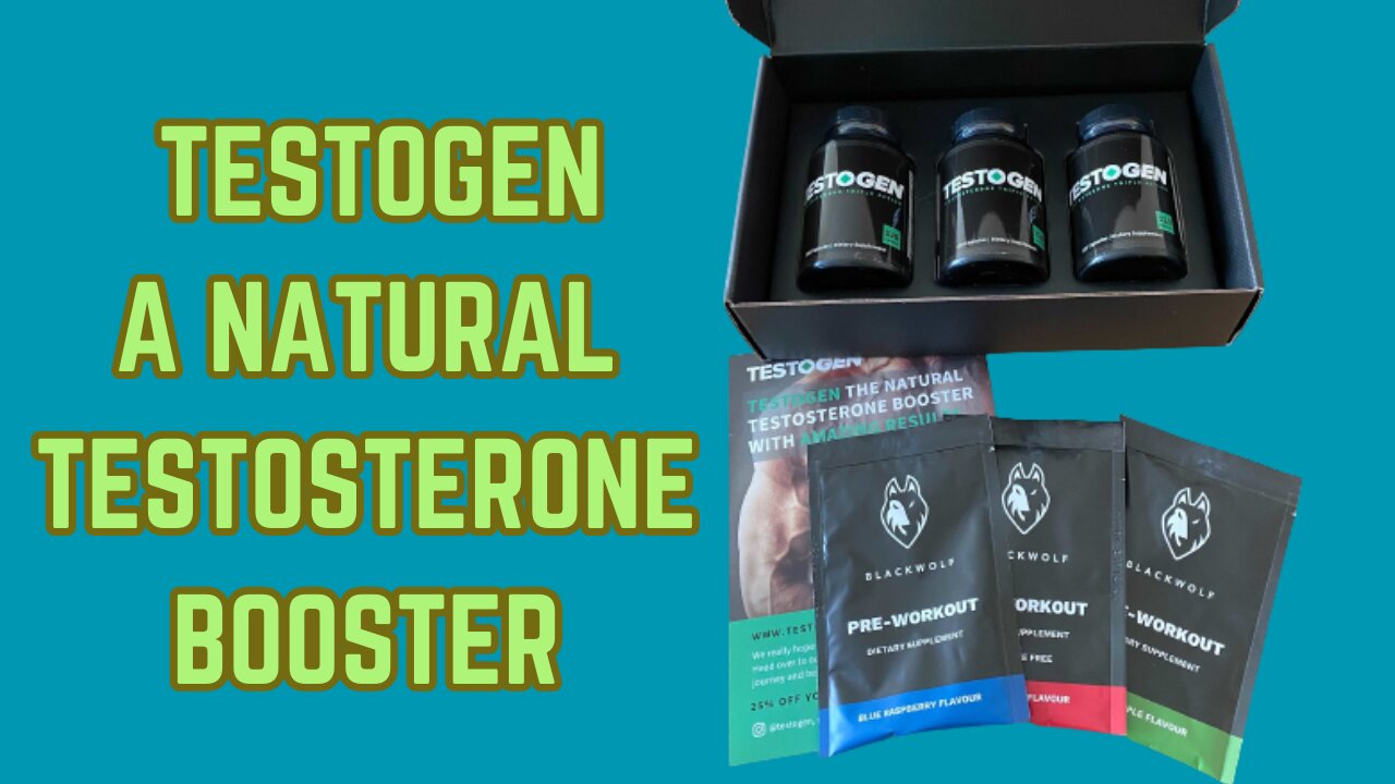 TESTOGEN REVIEW A Natural Testosterone Booster