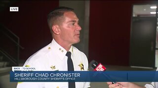 Live interview with Hillsborough Sheriff Chad Chronister as students return to school