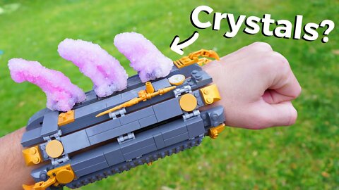I Made LEGO Weapons Using Homemade Crystals