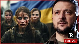 BREAKING! Blackrock destroying Ukraine, Forcing Women to Fight Russia | Redacted with Clayton Morris