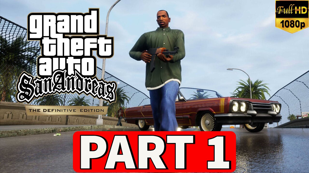 GTA San Andreas Gameplay Walkthrough Part 1 - Grand Theft Auto San