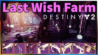 Last Wish Red Border Farm & Seasonal Farming | Destiny 2