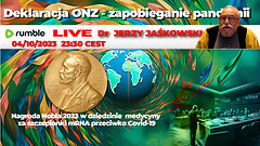 04/10/23 | LIVE 23:30 CEST Dr. JERZY JAŚKOWSKI - Deklaracja ONZ -