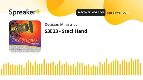 S3E33 - Staci Hand