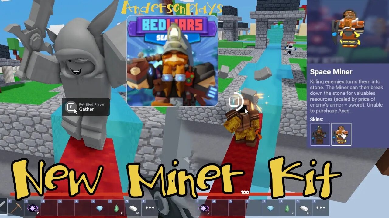 How to Get the BedWars Miner Kit