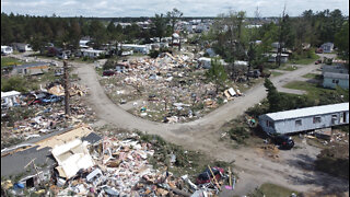 Aftermath of Deadly Tornado in Gaylord, Michigan