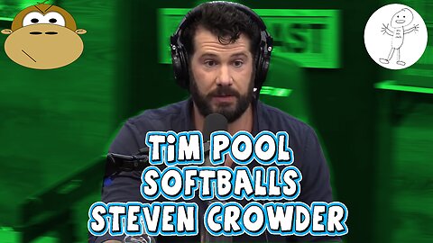 Tim Pool Softballs Steven Crowder in PATHETIC Interview - MITAM