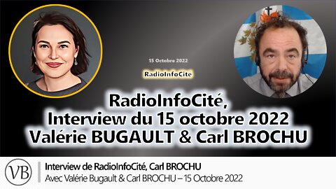 82 -Valérie BUGAULT & Brochu en direct du Samedi - RéInfoCité