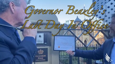 Kim Beazley’s last day as Governor of Western Australia