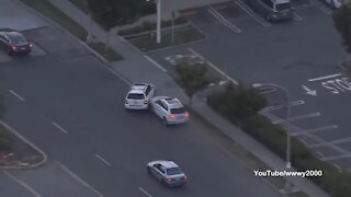 Two Hit & Runs In This High Speed Police Chase... Foot Bail