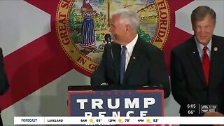 Vice President Mike Pence coming to Tampa for Trump campaign rally