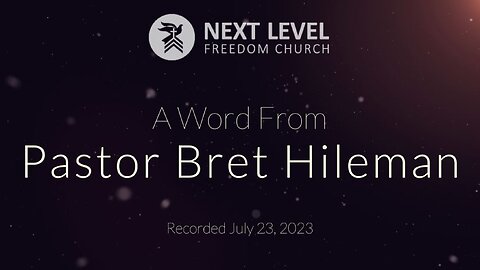 "Don't Fall For Deception" - Pastor Bret Hileman (7/30/23)