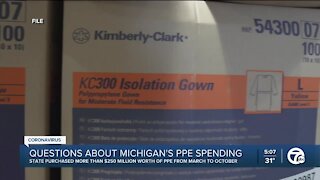 Questions about Michigan's PPE spending
