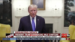 President Trump experiencing "mild" symptoms of COVID-19