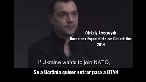Entrevista profética, de 2019, com especialista em geopolítica, sobre a Ucrânia