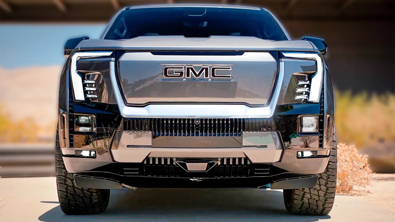 2024 GMC Sierra EV reveal Luxury Electric Pickup Truck Full Details