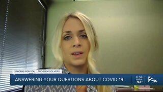 Answering your questions about COVID-19