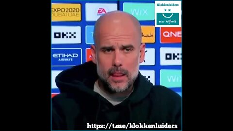When a football explains the failure of politicians in 2 minutes Pep Guardiola