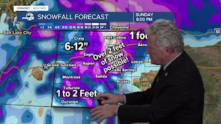 Just how much snow Colorado could see this weekend and why it's tough to predict