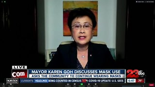 Mayor Karen Goh on masks