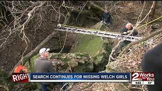 Search continues for missing Welch girls