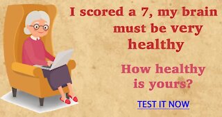 Test how healthy your brain is