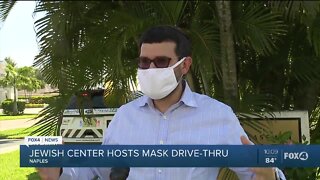 Chabad Naples Jewish Community Center is distributes free masks