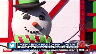Holiday season during pandemic can impact mental health