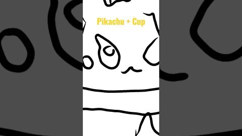 Pikachu Plus Cup Equals... #pikachu #pokemon