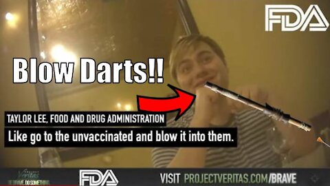 FDA Official Wants to Blow Dart a Vaccine in You