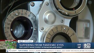 Pandemic eyes: Doctors seeing more people with vision problems