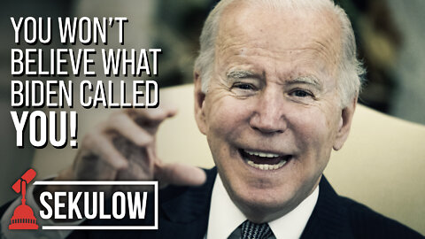 You Won’t Believe What Biden Called YOU!